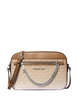 Michael Michael Kors Jet Set Large Ombre Signature Logo Crossbody Tusk