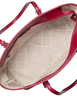 Michael Michael Kors Jet Set Large Printed Signature Logo Tote Bag Dark Raspberry
