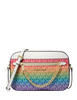 Michael Michael Kors Jet Set Large Rainbow Signature Logo Crossbody