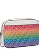 Michael Michael Kors Jet Set Large Rainbow Signature Logo Crossbody