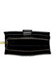 Michael Michael Kors Jet Set Medium Two-Tone Logo Wallet Black Combo