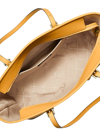 Michael Michael Kors Jet Set Travel Large Saffiano Leather Golden Rod