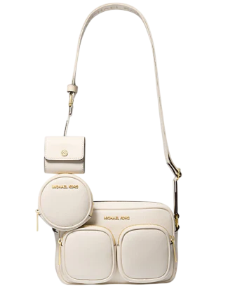 Michael Michael Kors Jet Set Travel Medium Leather Messenger Bag Michael Michael Kors Jet Set Travel Medium Leather Messenger Bag