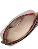 Michael Michael Kors Jet Set Travel Medium Signature Logo Dome Crossbody Bag Cherry