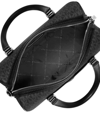 Michael Michael Kors Jet Set Travel Medium Signature Logo Duffel Michael Michael Kors Jet Set Travel Medium Signature Logo Duffel