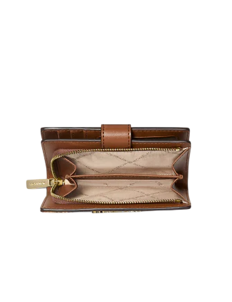 Michael Michael Kors Jet Set Travel Printed Signature Logo Wallet Michael Michael Kors Jet Set Travel Printed Signature Logo Wallet