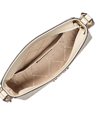 Michael Michael Kors Jet Set Travel Small Signature Logo Messenger Michael Michael Kors Jet Set Travel Small Signature Logo Messenger