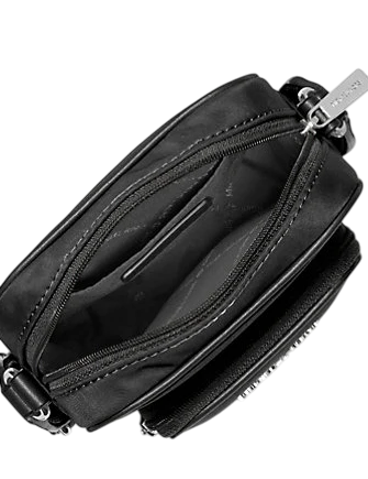 Michael Michael Kors Khai Nylon Crossbody Bag Black