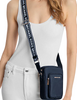 Michael Michael Kors Khai Nylon Crossbody Bag Navy
