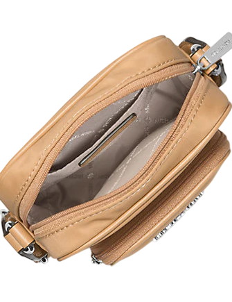 Michael Michael Kors Khai Nylon Crossbody Bag Peanut