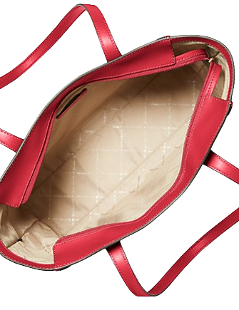 Michael Michael Kors Leida Large Tote Bag Bright Red
