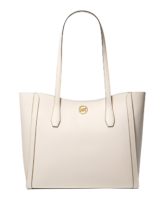 Michael Michael Kors Leida Large Tote Bag Light Cream
