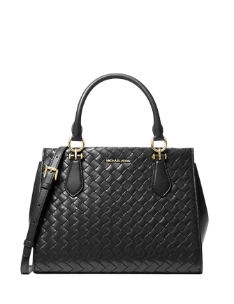Michael Michael Kors Marilyn Medium Woven Satchel | Brixton Baker Michael Michael Kors Marilyn Medium Woven Satchel | Brixton Baker