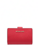 Michael Michael Kors Medium Crossgrain Leather Wallet Bright Red