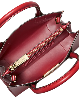 Michael Michael Kors Mercer Medium Pebbled Leather Crossbody Bag Bright Red