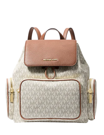 Michael Michael Kors Merritt Small Signature Logo Cargo Backpack Michael Michael Kors Merritt Small Signature Logo Cargo Backpack