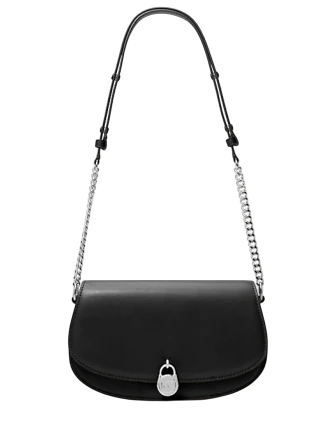 Michael Michael Kors Mila Medium Leather Messenger Bag