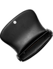 Michael Michael Kors Mila Medium Leather Messenger Bag Black