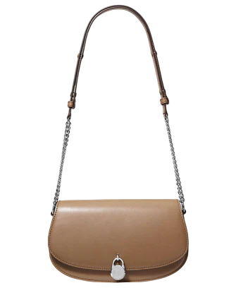 Michael Michael Kors Mila Medium Leather Messenger Bag