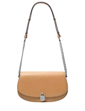 Michael Michael Kors Mila Medium Leather Messenger Bag