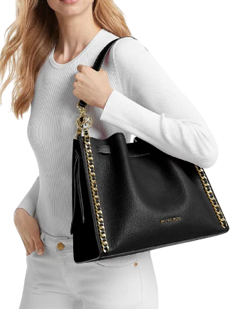 Michael Michael Kors Mina Large Chain Shoulder Bag | Brixton Baker Michael Michael Kors Mina Large Chain Shoulder Bag | Brixton Baker