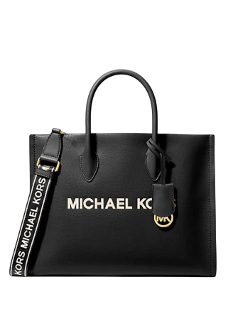 Michael Michael Kors Mirella Medium Pebbled Leather Tote Bag