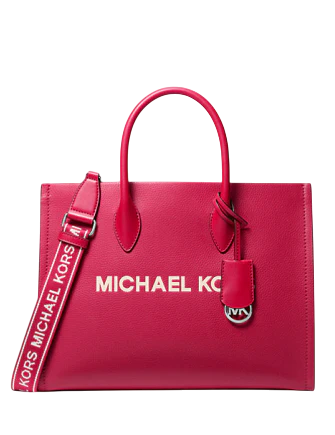 Michael Michael Kors Mirella Medium Pebbled Leather Tote Bag