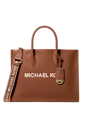 Michael Michael Kors Mirella Medium Pebbled Leather Tote Bag