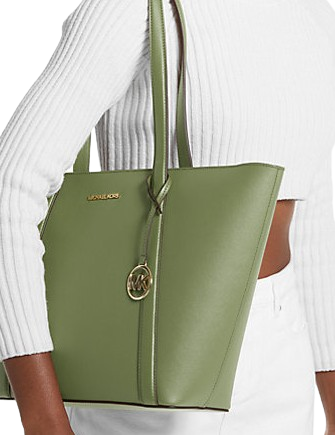 Michael Michael Kors Pratt Large Tote Bag Light Sage