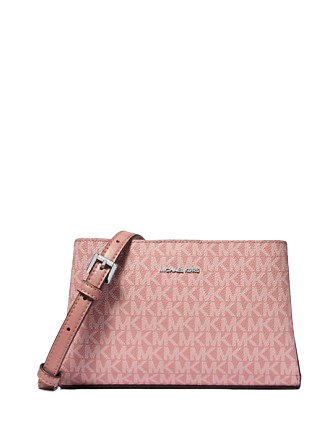 Michael Michael Kors Ruthie Small Signature Logo Crossbody Bag Rose