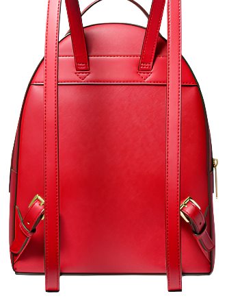 Red backpack michael kors on sale