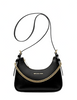 Michael Michael Kors Wilma Small Leather Crossbody Bag Black