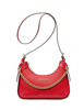 Michael Michael Kors Wilma Small Leather Crossbody Bag Bright Red
