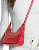 Michael Michael Kors Wilma Small Leather Crossbody Bag Bright Red