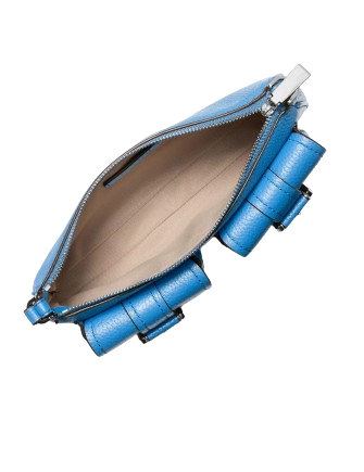 Michael Michael Kors Zoe Small Leather Convertible Shoulder Bag South Pacific