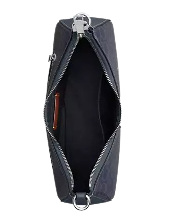 Coach Teri Hobo Bag In Signature Canvas