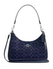 Coach Teri Hobo Bag In Signature Canvas