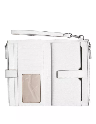 Adele double zip pebble leather crossbody on sale