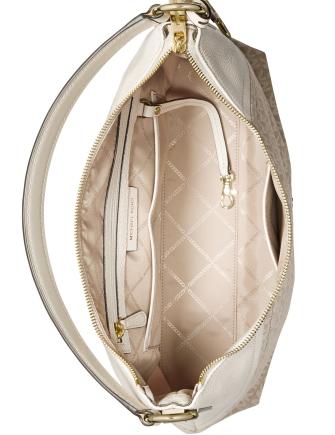 Michael Michael Kors Aria Jacquard Signature Shoulder Bag