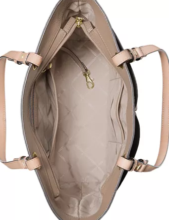 Michael Michael Kors Bedford Pebble Leather Pocket Tote