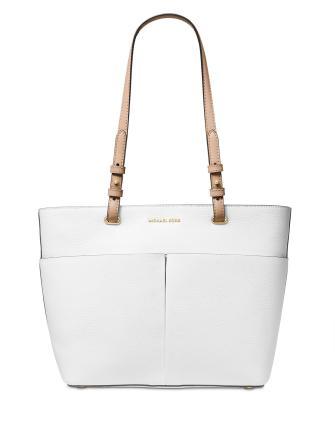 Michael Michael Kors Bedford Pebble Leather Pocket Tote Brixton Baker
