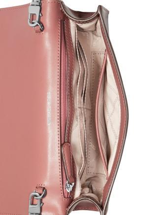 Michael Michael Kors Bellamie Polished Leather Clutch