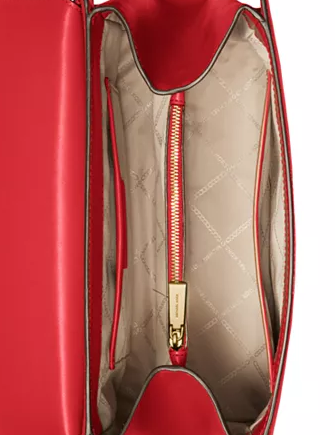 Michael Michael Kors Bleecker Leather Top Handle Satchel