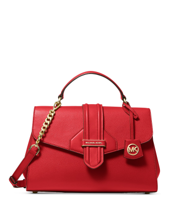 Michael kors bleecker hotsell top handle satchel