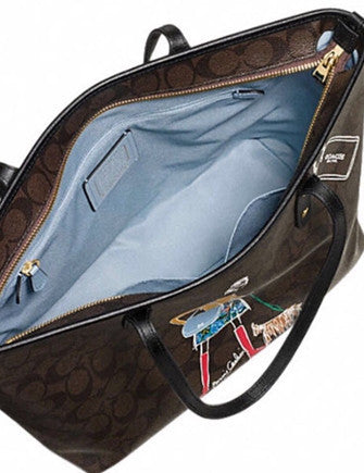 Coach Signature Bonnie Cashin Limited Edition City Zip Tote