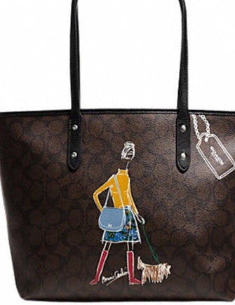 Coach Signature Bonnie Cashin Limited Edition City Zip Tote