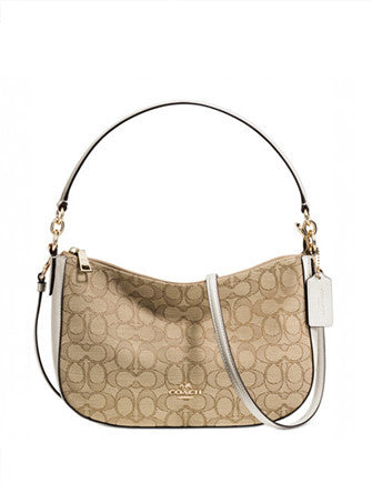 Coach Chelsea Crossbody in Signature Jacquard Brixton Baker