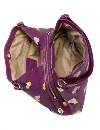 Plum coach purse outlet