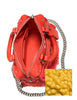 Coach Rhyder Satchel 18 In Shearling and Leather