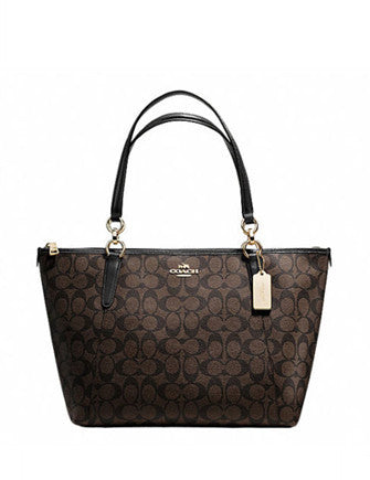 Shop COACH Signature Coated Canvas Day Tote